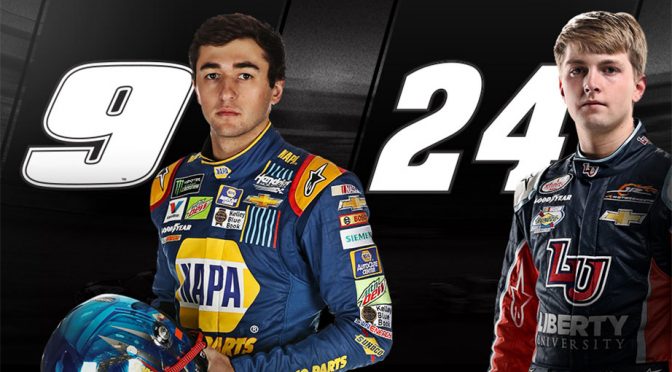 William Byron to drive No. 24 next year; Chase Elliott brings back No. 9