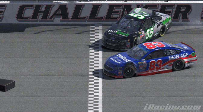 Featured Image for Alfalla claims victory in first-ever iRacing playoff race at Darlington