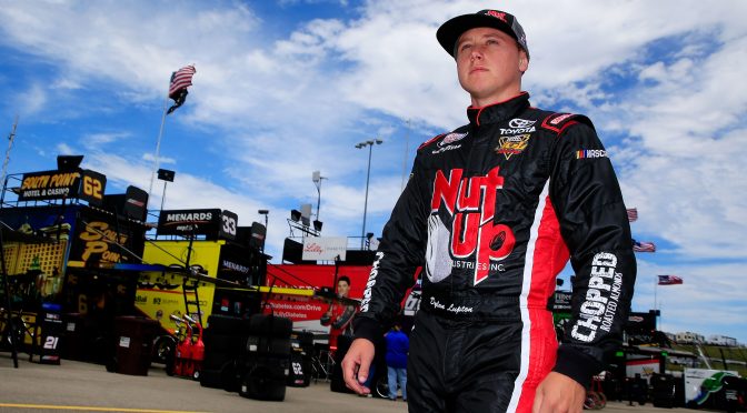 Lupton paying tribute to Jeff Gordon in colorful way at Darlington
