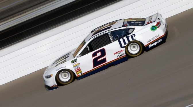 Featured image for Keselowski, Larson top final practices at Michigan