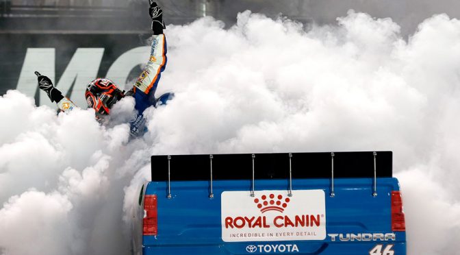 Frustration propels Kyle Busch to epic Truck race comeback at Bristol