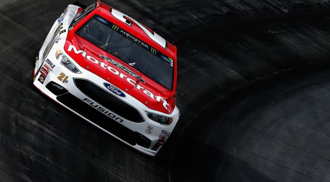Denny Hamlin, Ryan Blaney lead practice sessions at Bristol