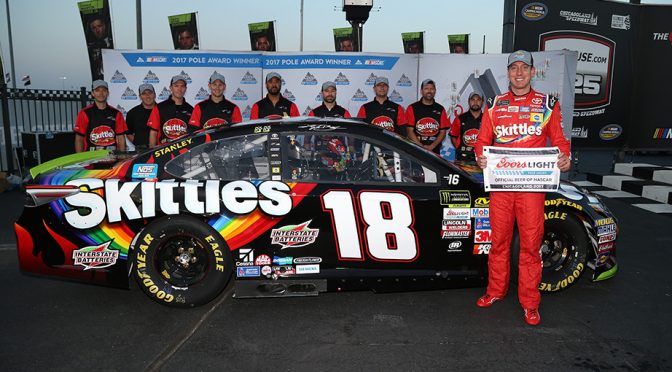 Kyle Busch speeds to Coors Light Pole in Chicago
