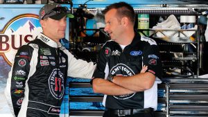 Kevin Harvick and Rodney Childers