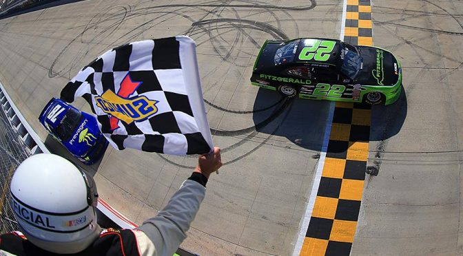 Featured Image for Ryan Blaney rolls to XFINITY Series win at Dover