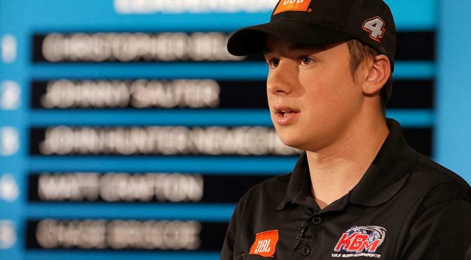 Featured image for Title favorite Christopher Bell feels no pressure entering Truck Series Playoffs