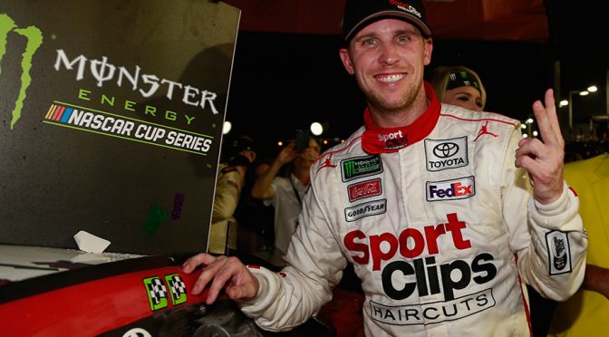 Featured image for Cain: Is Denny Hamlin a championship contender?