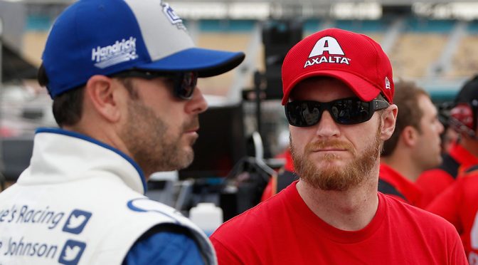 Dale Jr. shares thoughts on Johnson possibly winning eighth championship