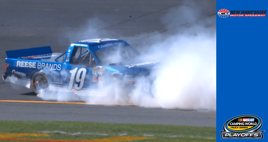 Austin Cindric Spins At Loudon In Playoff Opener Nascar Com