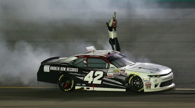 Featured Image for Tyler Reddick breaks through at Kentucky for his first XFINITY win