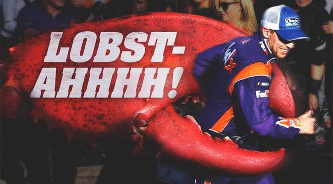 @nascarcasm: Terror comes to small New England town, claims Denny Hamlin