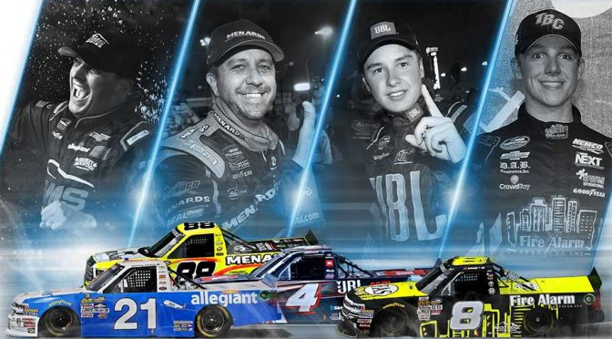 Experience meets youth in Truck Series playoffs, and words are flying