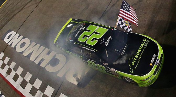 Featured Image for Brad Keselowski bypasses Busch, ices XFINITY win at Richmond