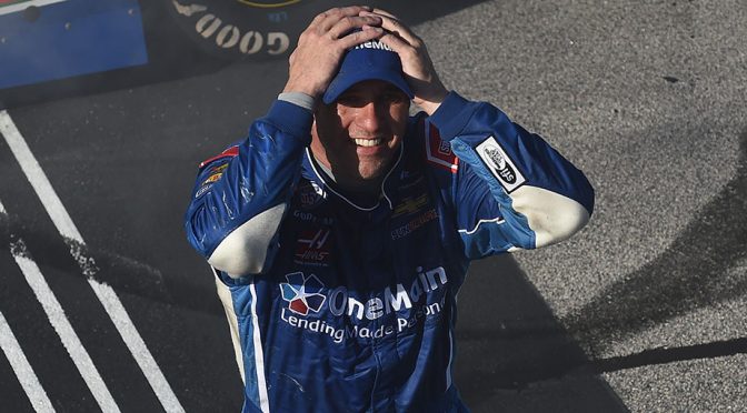 Sadler on boss Dale Jr.: I'm 'honored … to win for him'