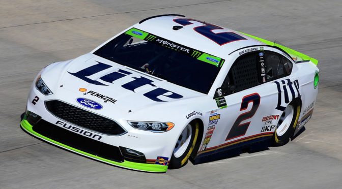 Keselowski, Larson win stages; Stenhouse benefits from caution