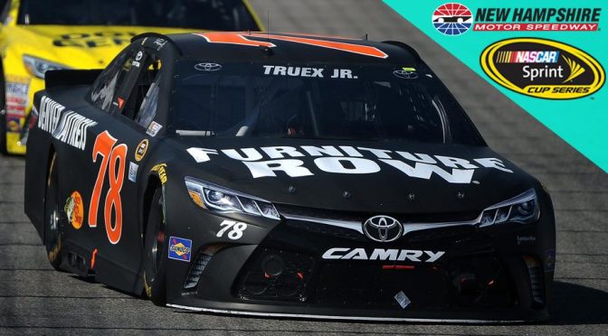 Featured image for Truex gets another tease of victory at New Hampshire