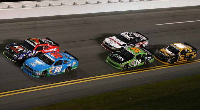 Allgaier comes up short in Daytona's reviewed finish