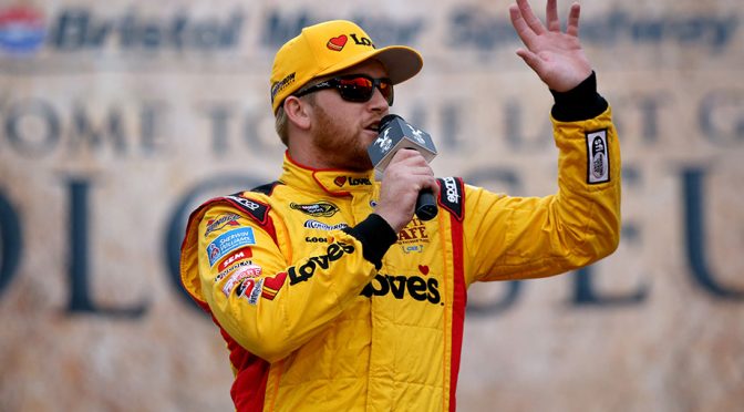 Chris Buescher reveals Darlington throwback look