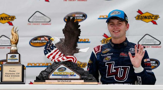 Byron wins at Pocono for fifth victory of 2016