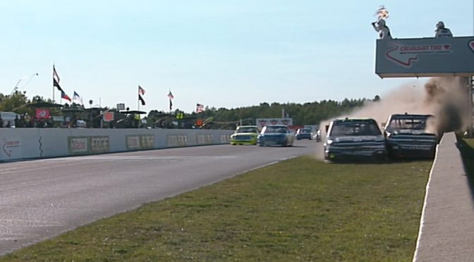 Nemechek edges Custer for win at Canada