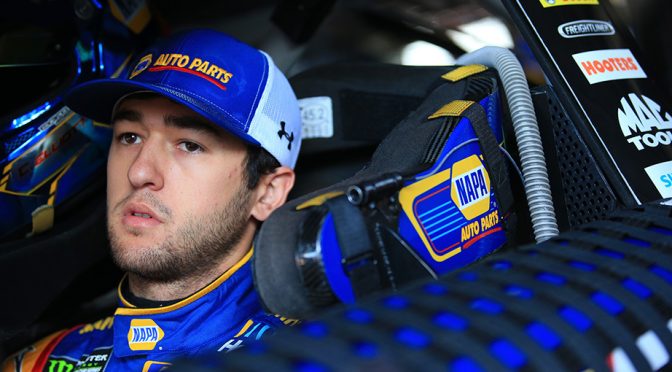 Featured Image for Chase Elliott dejected after chance at first career win slips away