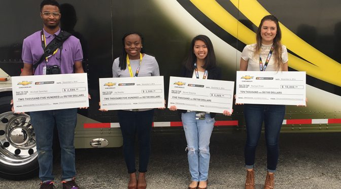 NASCAR, Chevrolet reveal diversity scholarship winners
