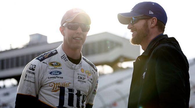 Featured image for Brad Keselowski’s throwback tribute to Dale Earnhardt Jr.
