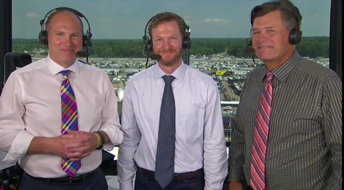 Dale Jr. interested in going back in the booth