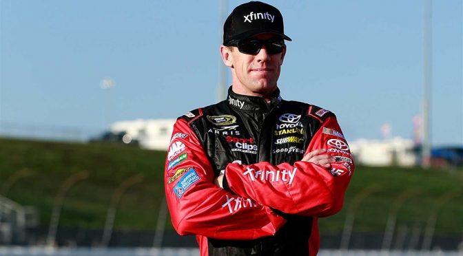 No place like home for Carl Edwards