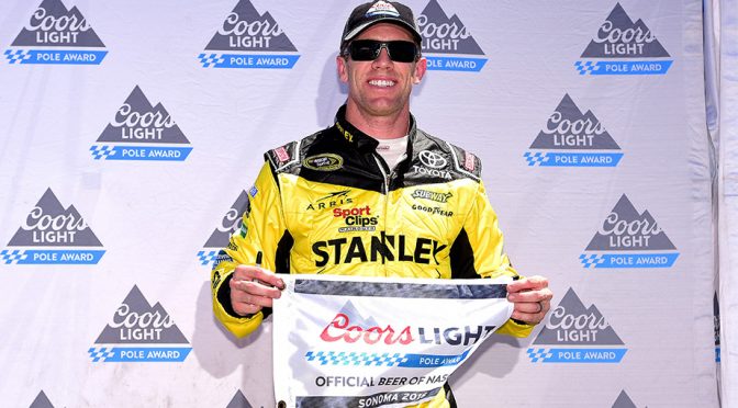 Edwards edges Allmendinger for pole at Sonoma