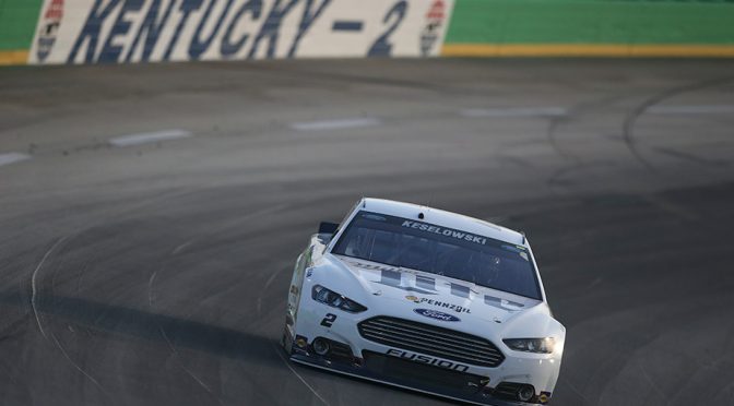 Fresh racing surface greets drivers at Kentucky Speedway