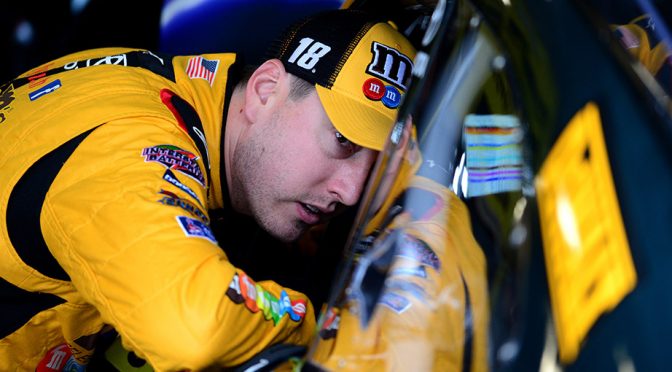 Kyle Busch paces opening practice at Kansas