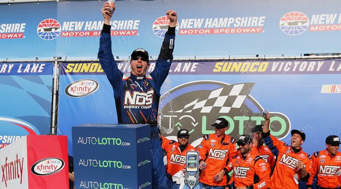 Kyle Busch dominates New Hampshire to snag sixth win of 2016