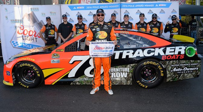 Featured Image for Truex tames Talladega for Coors Light Pole Award