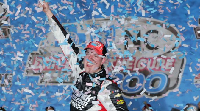 Featured Image for Alex Bowman shakes off rust for first XFINITY win at Charlotte