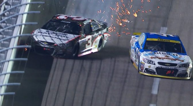 Dillon, No. 3 team fire off at Harvick after wreck