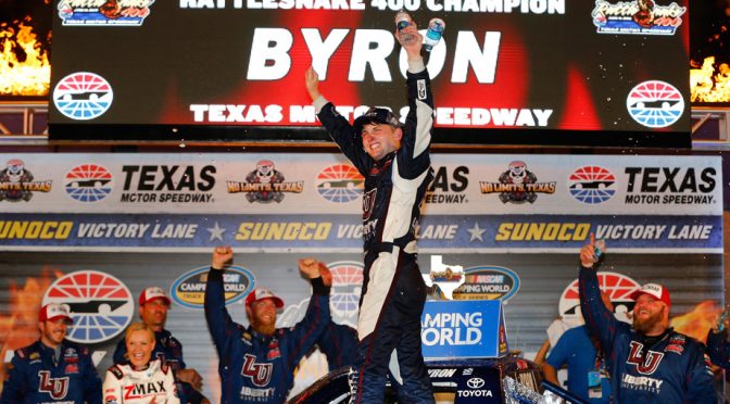 Featured Image for William Byron seals second career victory at Texas