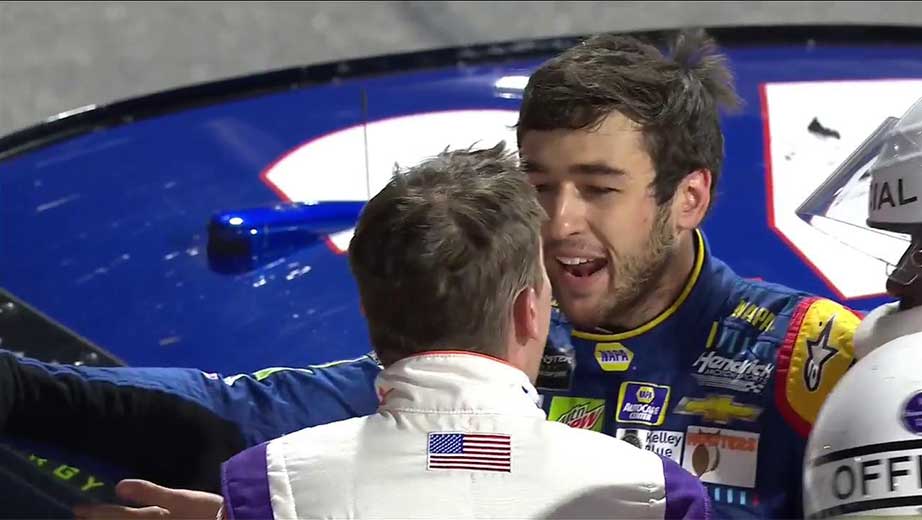 Denny Hamlin, Chase Elliott