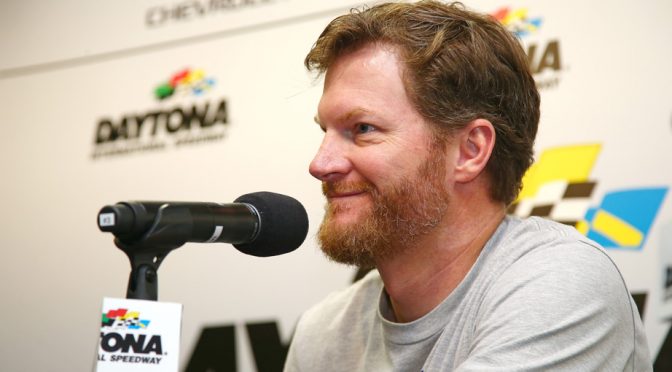 Junior savors NBCSN's re-air of special Daytona win