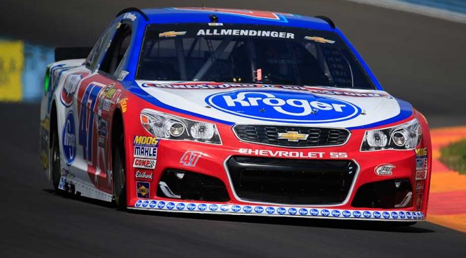 Allmendinger, Truex lead Friday Sprint Cup practices at The Glen