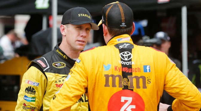 Busch, Edwards seek Charlotte win ahead of looming 'Dega