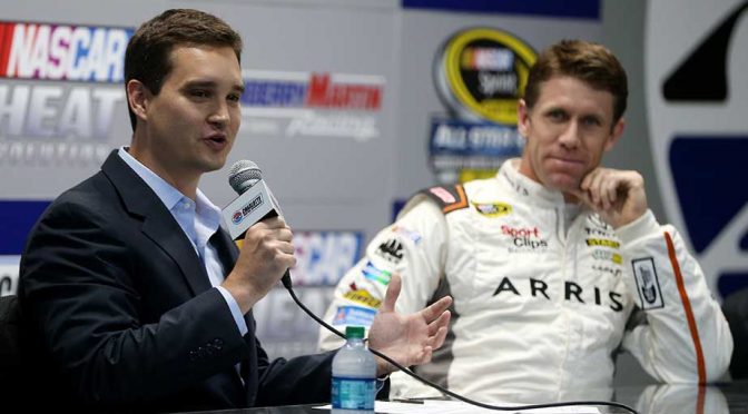 Reveal: See Carl Edwards on cover of NASCAR Heat