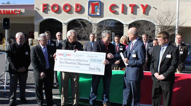 NASCAR community supports relief efforts for Gatlinburg, Sevier County