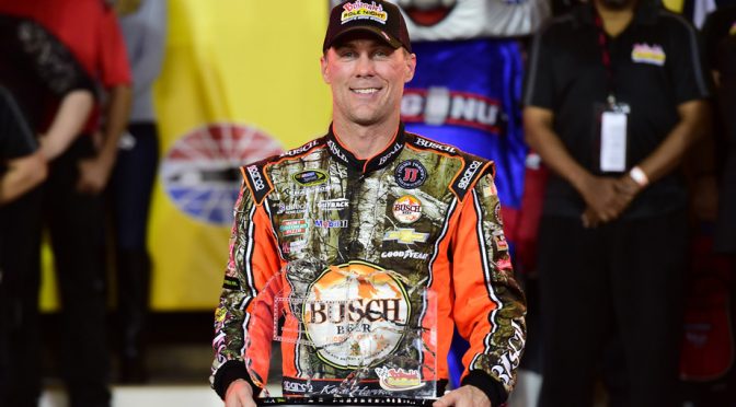 Harvick earns first pole award of year at Charlotte