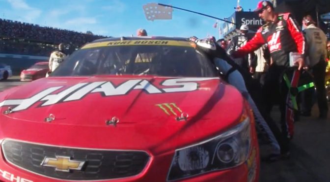 Kurt Busch: 'All good' with teammate Harvick