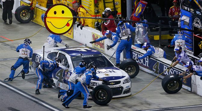 Changes made to Kevin Harvick's pit crew