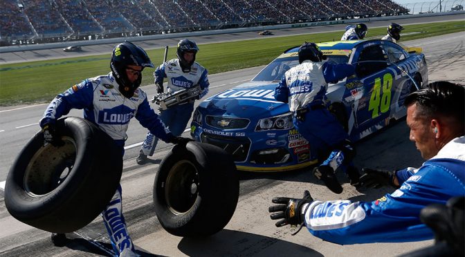 Featured Image for Late speeding penalty plagues Jimmie Johnson