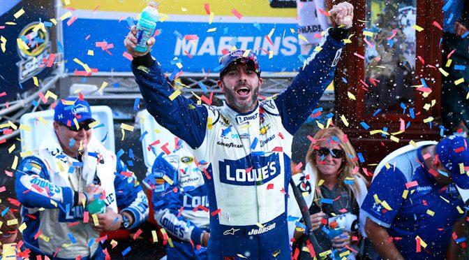 Hot off Martinsville win, Johnson's Texas strategy fit for a king