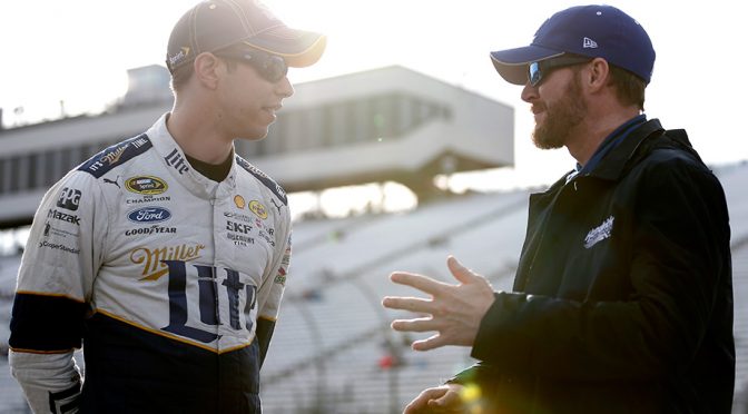 Drivers react, offer thoughts to Earnhardt Jr.