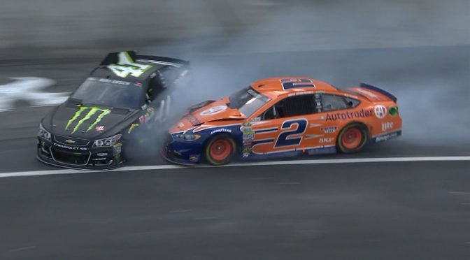 Multicar melee snaps Kurt Busch streak, thins Bristol field
